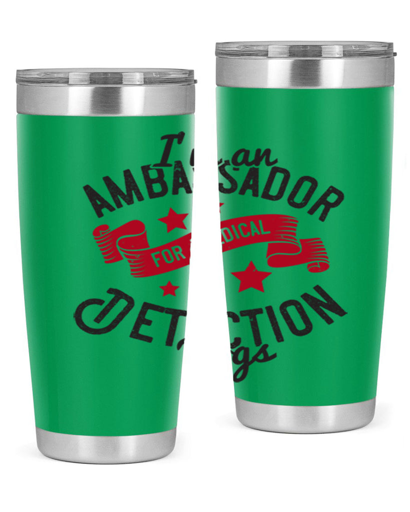 Im an ambassador for Medical Detection dogs Style 41#- medical- tumbler