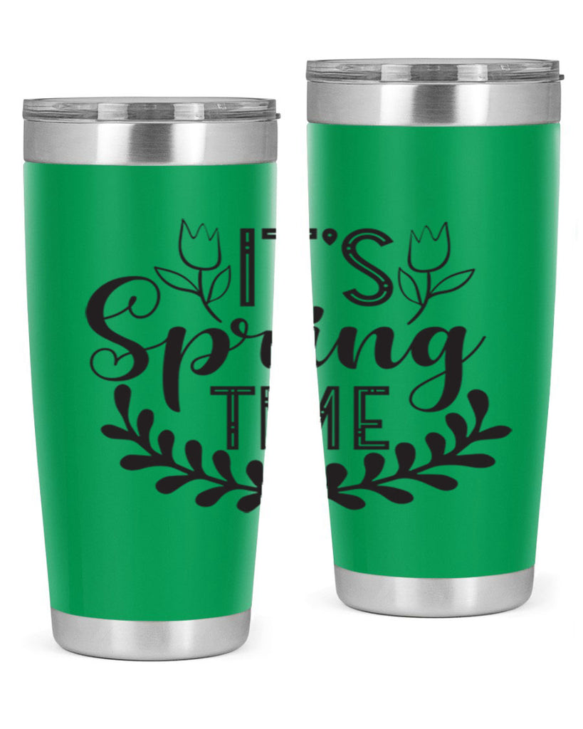 It's spring time281#- spring- Tumbler