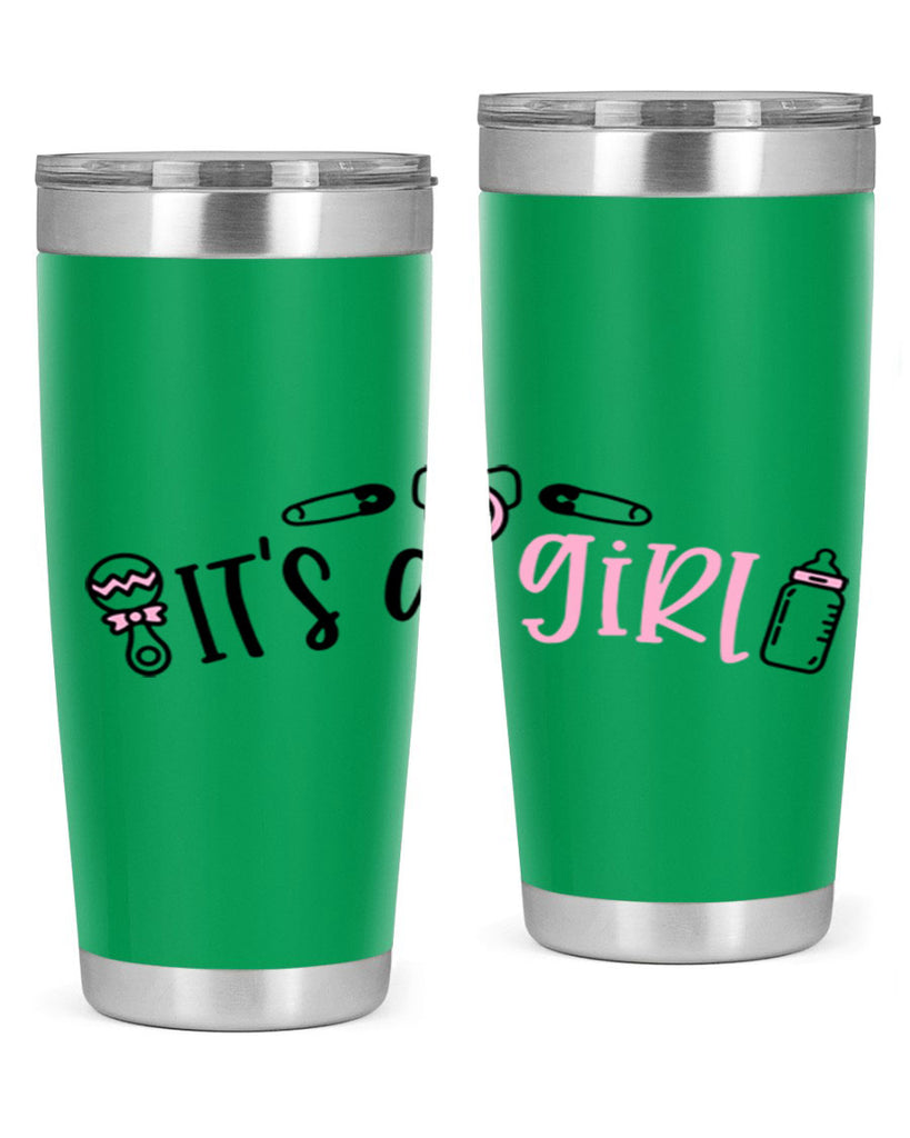 Its A Girl Style 78#- baby- tumbler