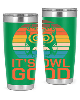 Its Owl Good Retro Owl A TurtleRabbit 10#- owl- Tumblers