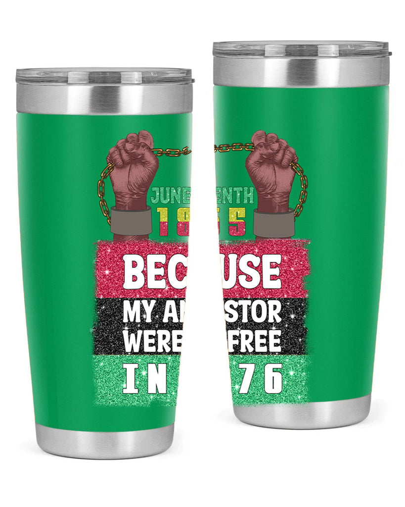 Juneteenth 1865 Ancestor 4#- Juneteenth- tumbler
