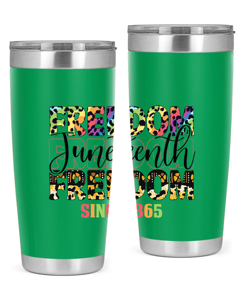 Juneteenth Freedom Since 1865 Png 36#- Juneteenth- tumbler