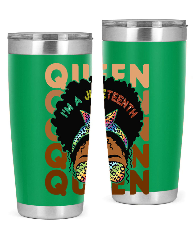 Juneteenth Queen Swag Black Melanin Png 26#- Juneteenth- tumbler