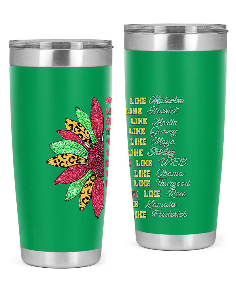 Juneteenth Sunflower Design 17#- Juneteenth- tumbler