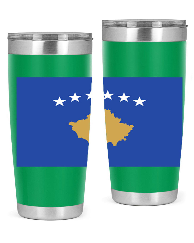 Kosovo 108#- world flags- Tumbler