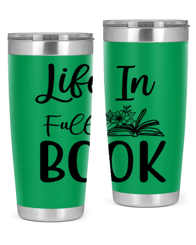 Life In Full Book 297#- spring- Tumbler