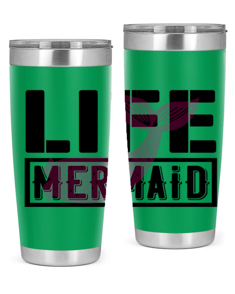 Life mermaid 303#- mermaid- Tumbler