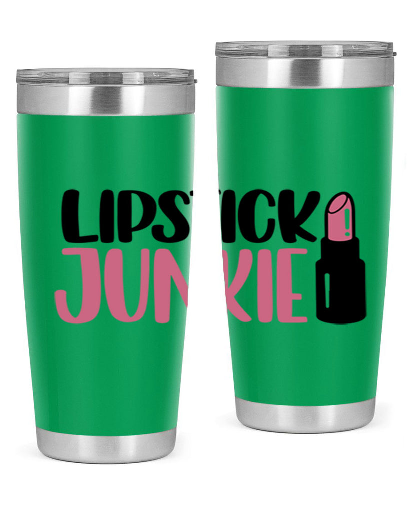 Lipstick Junkie Style 56#- make up- Tumbler