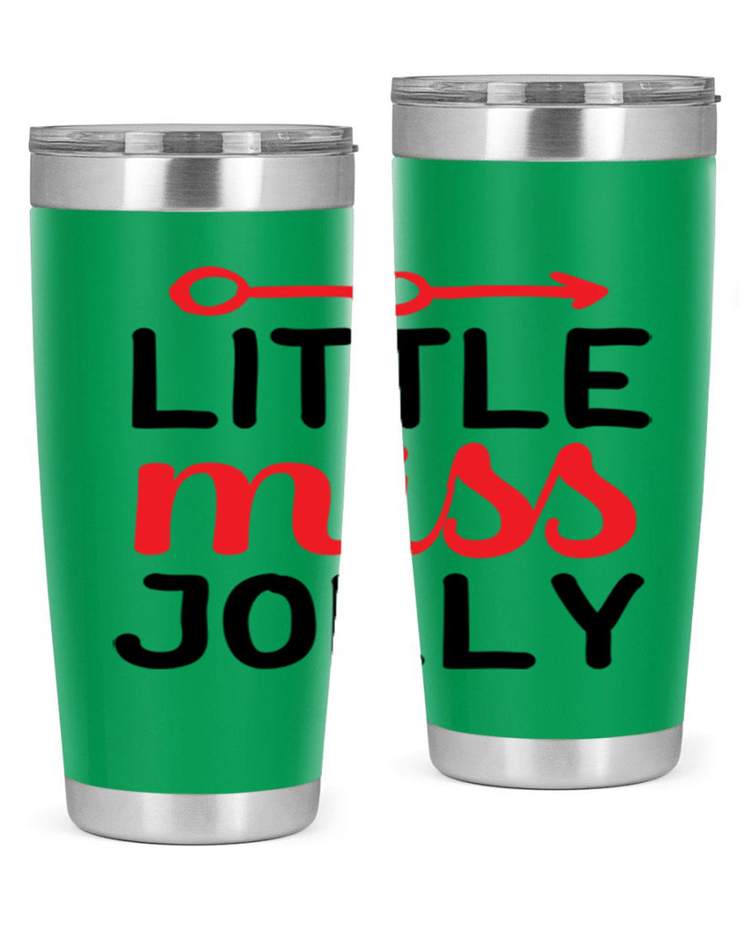 Little miss jolly 306#- winter- Tumbler