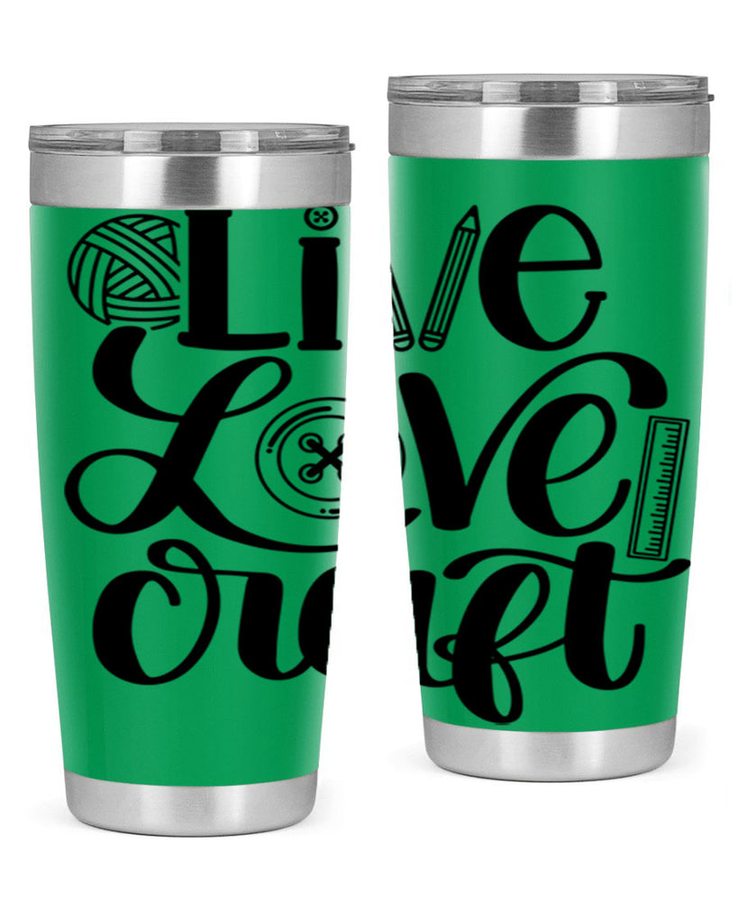 Live Love Craft 14#- crafting- Tumbler