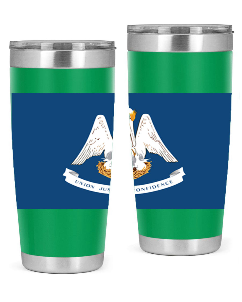 Louisiana 34#- Us Flags- Tumbler