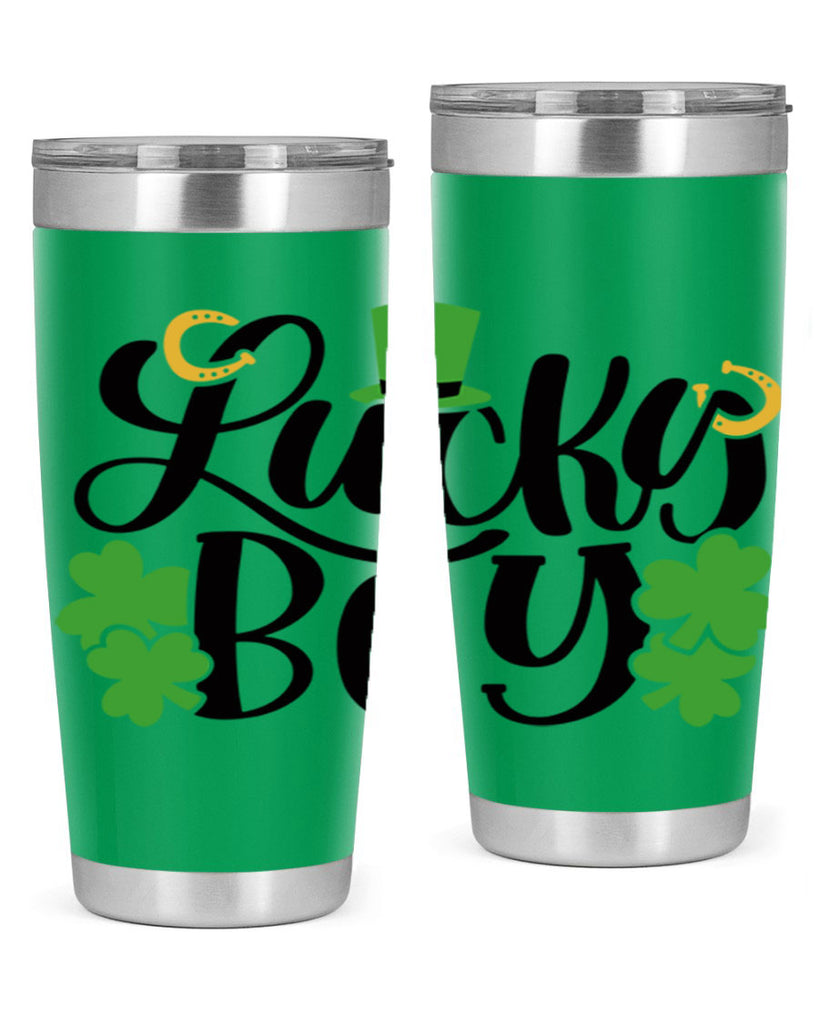 Lucky Boy Style 59#- St Patricks Day- Tumbler