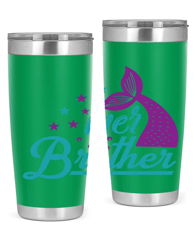 Mer Brother 323#- mermaid- Tumbler