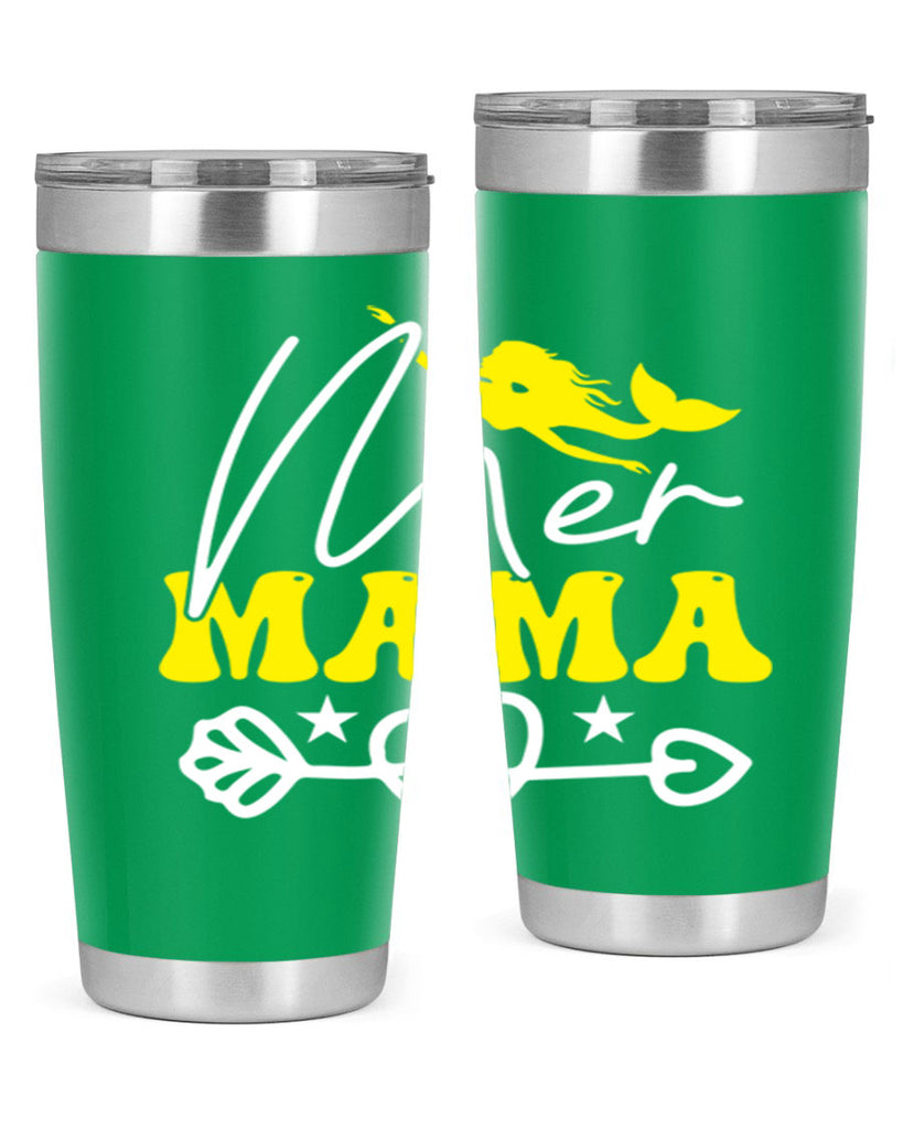 Mer Mama 332#- mermaid- Tumbler