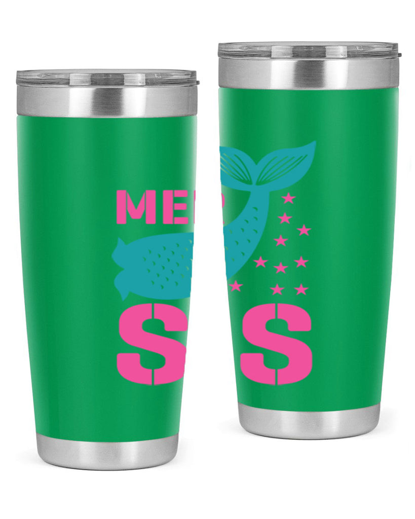 Mer Sis 345#- mermaid- Tumbler