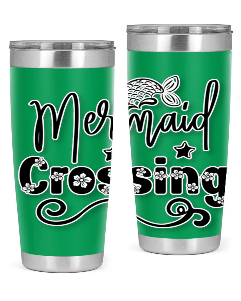 Mermaid Crossing 400#- mermaid- Tumbler