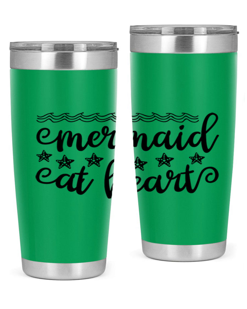 Mermaid at heart design 398#- mermaid- Tumbler