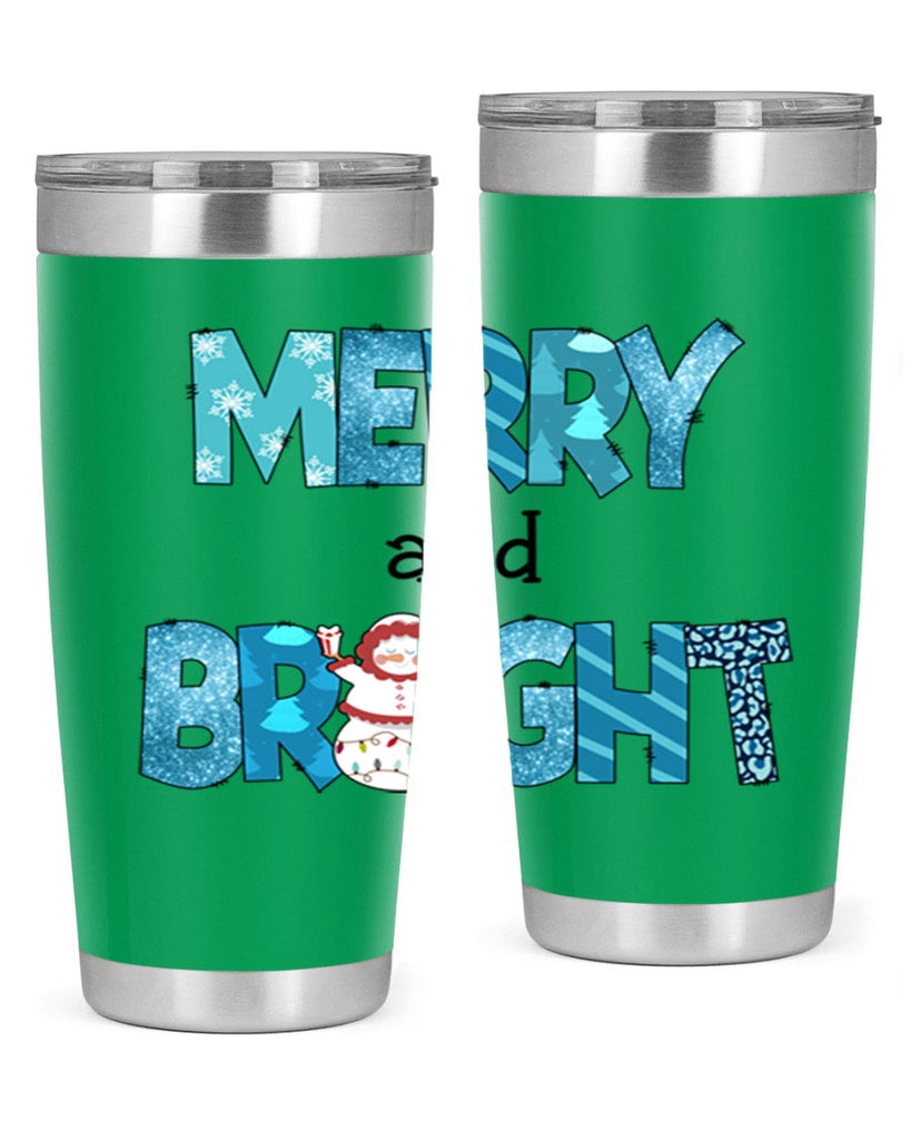 Merry and Bright 321#- winter- Tumbler