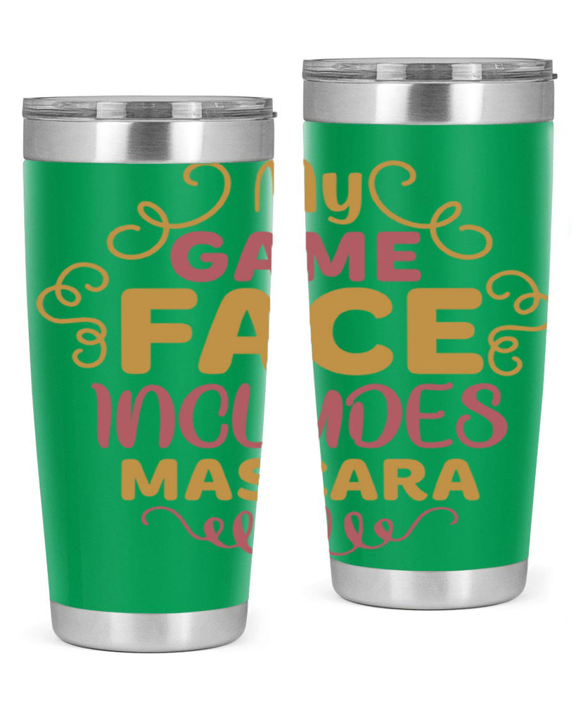 My Game Face Includes Mascara 127#- fashion- Cotton Tank