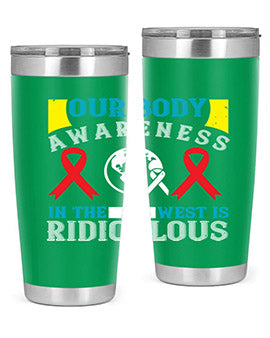 Our body awareness in the West is ridiculous Style 33#- self awareness- Tumbler