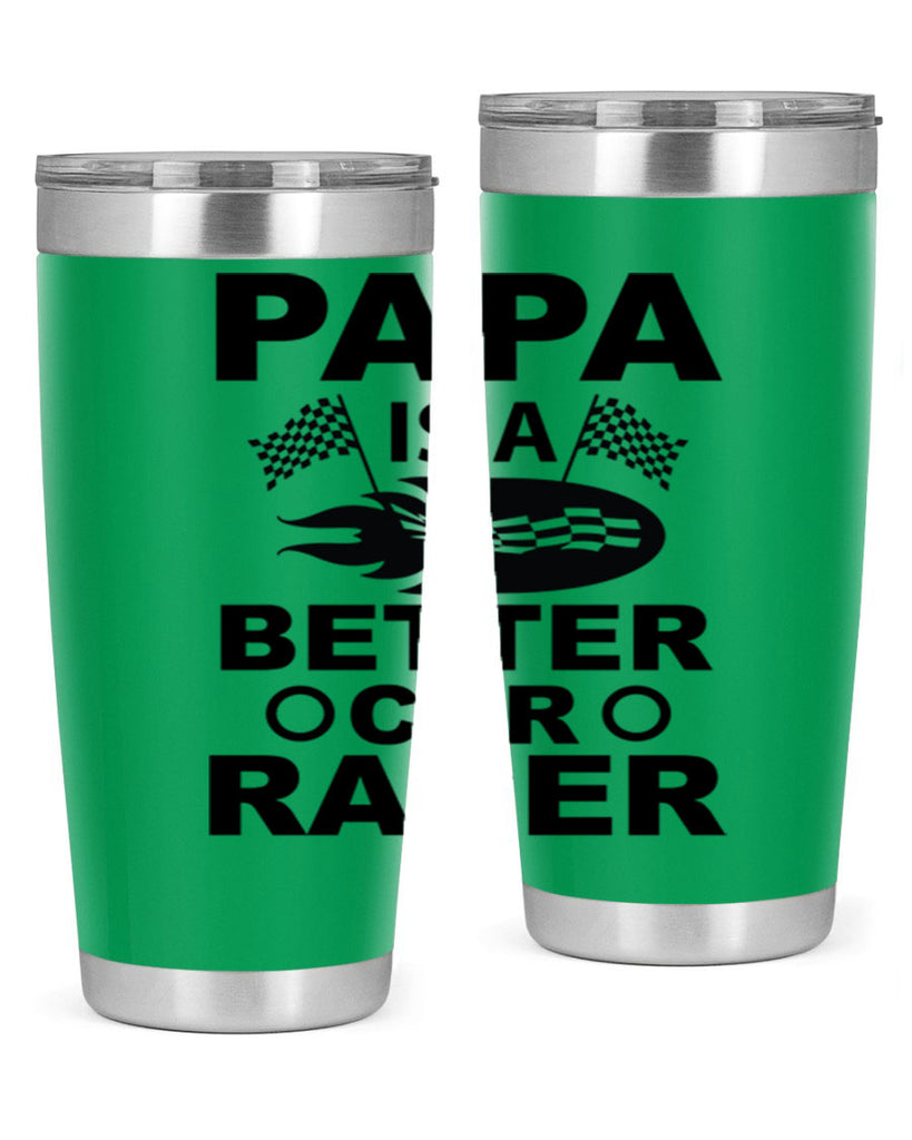 Papa Is a Better cara 115#- grandpa - papa- Tumbler