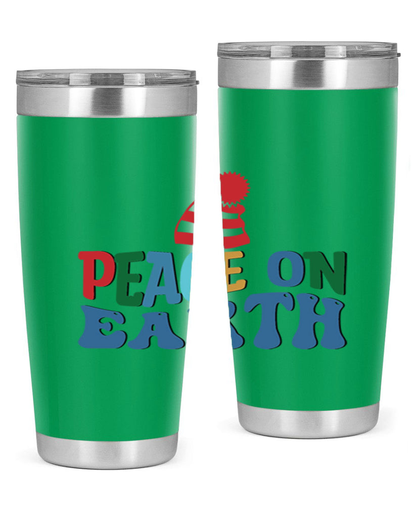 Peace on Earth 337#- winter- Tumbler