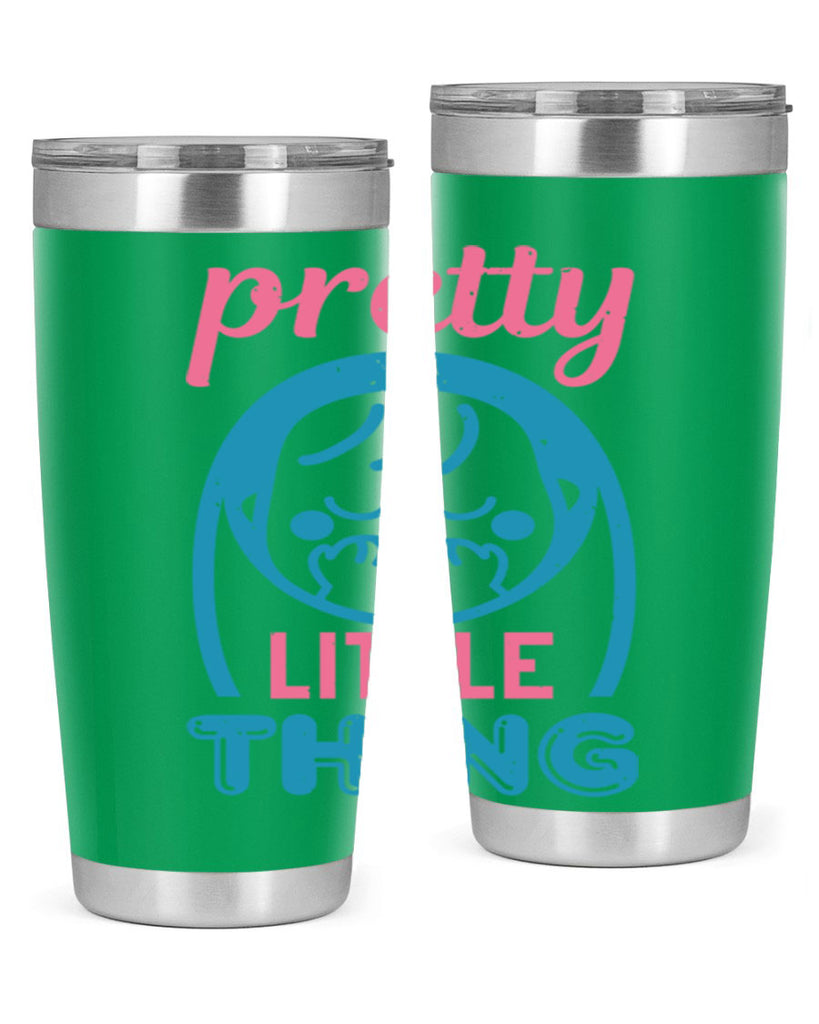 Pretty little Thing Style 19#- baby shower- tumbler