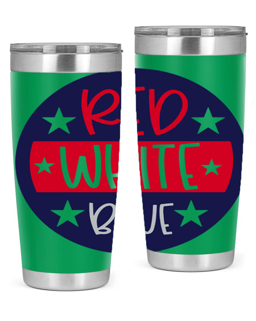 Red White Blue Style 170#- Fourt Of July- Tumbler