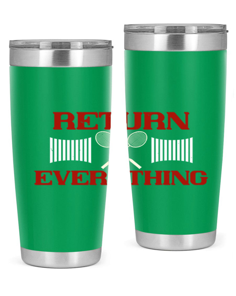 Return Everything 1892#- badminton- Tumbler