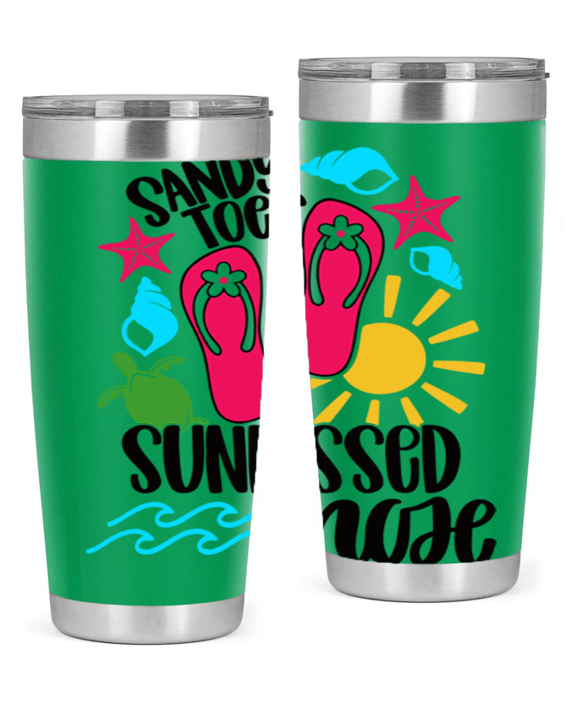 Sandy Toes Sunkissed Nose Style 27#- summer- Tumbler