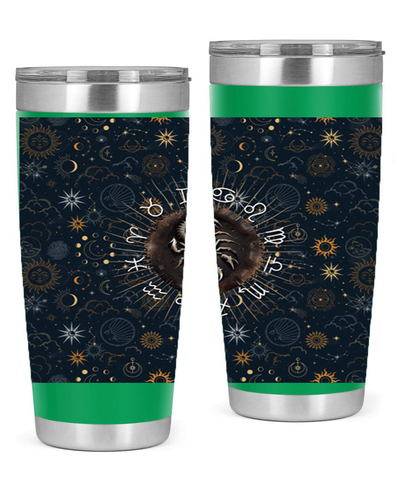 Scorpius Straight 466#- zodiac- Tumbler