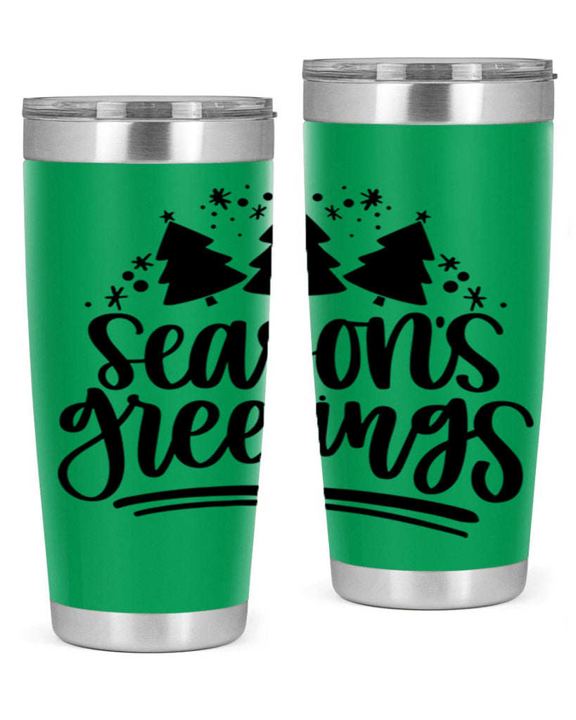 Seasons Greetings345#- winter- Tumbler