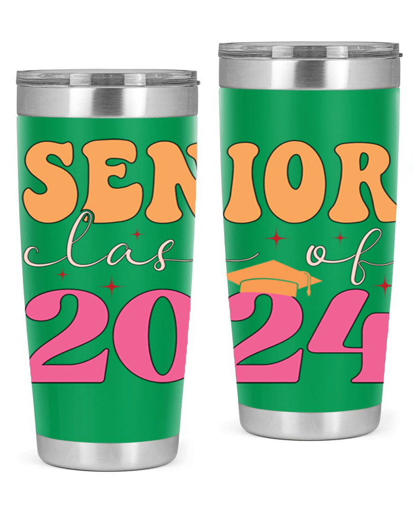Senior class of 2024 17#- 12th grade- Tumbler