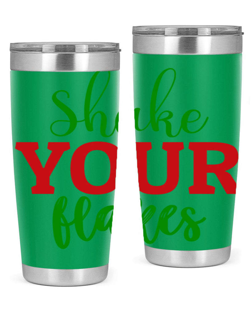 Shake Your Flakes 355#- winter- Tumbler