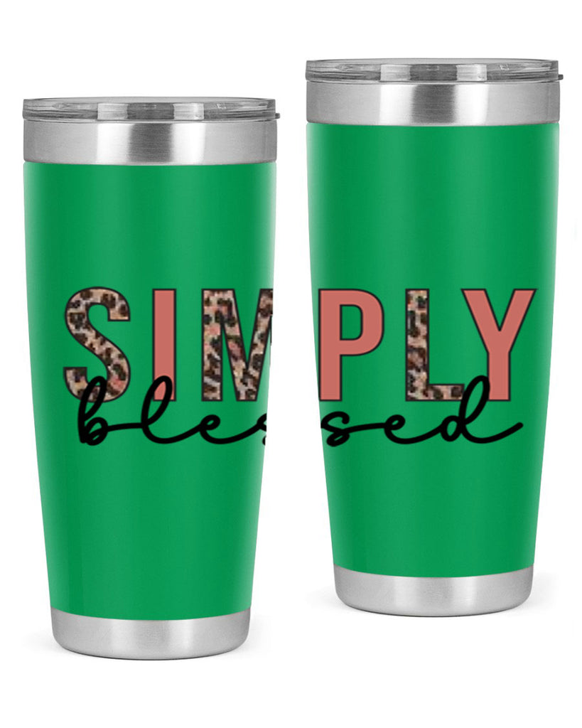 Simply blessed 575#- fall- Tumbler