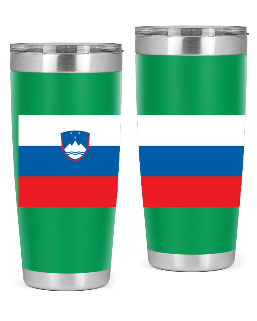 Slovenia 39#- world flags- Tumbler