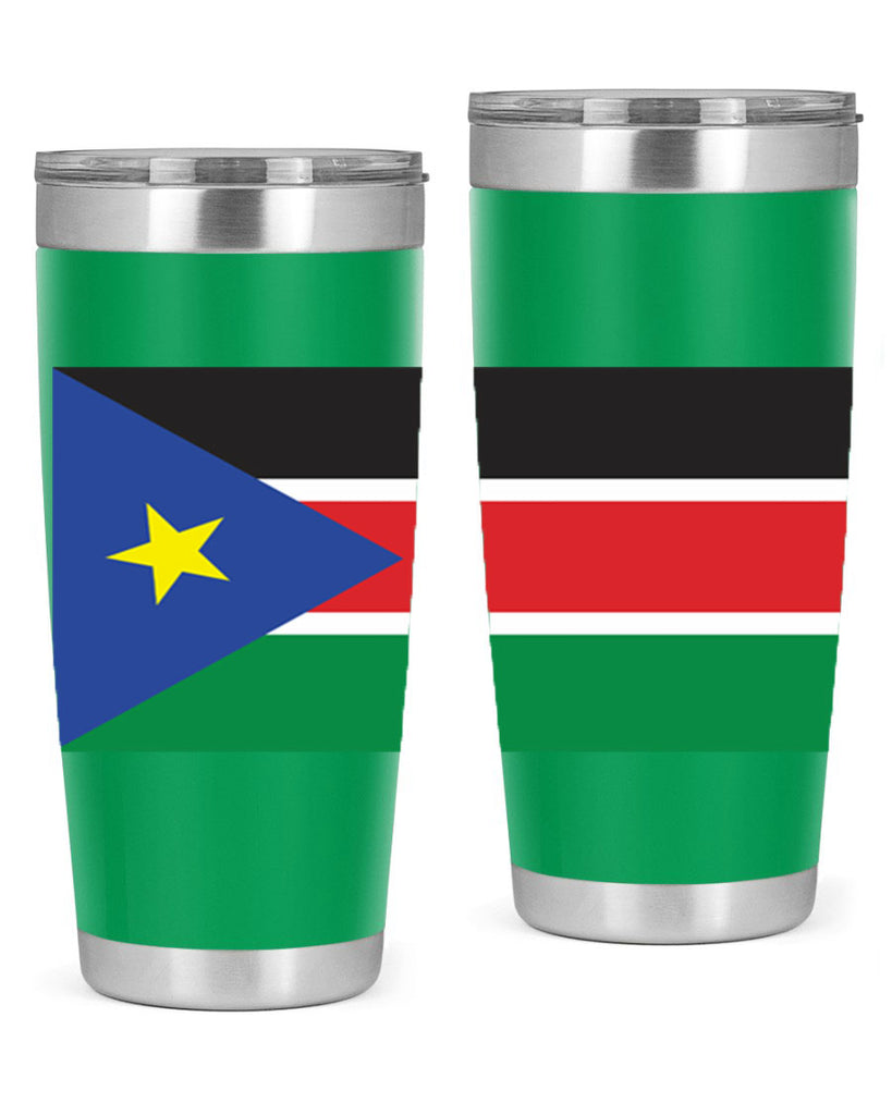 South Sudan 34#- world flags- Tumbler