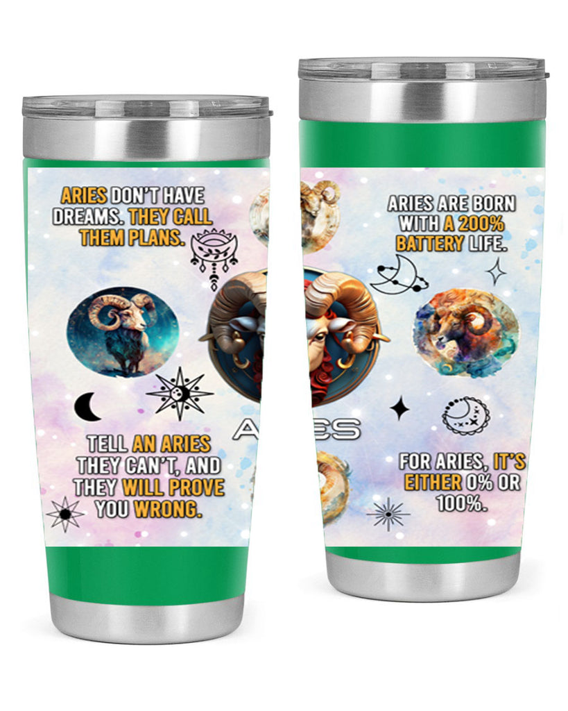 StraightAries 469#- zodiac- Tumbler