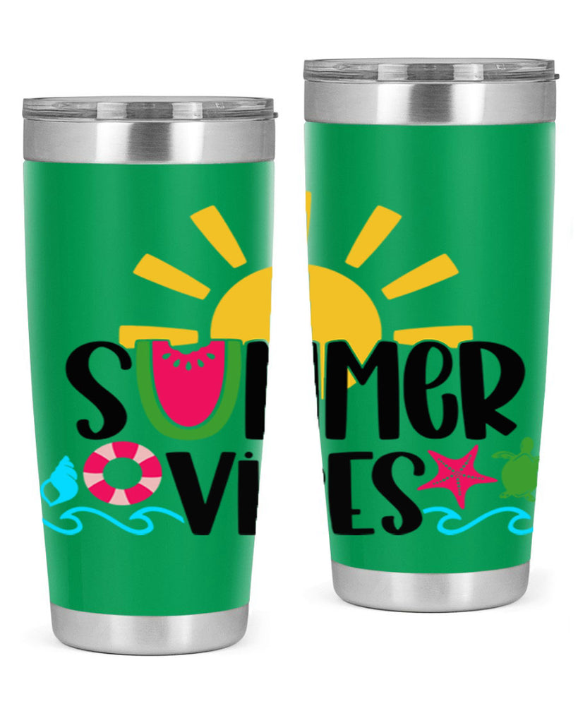 Summer Vibes Style 19#- summer- Tumbler