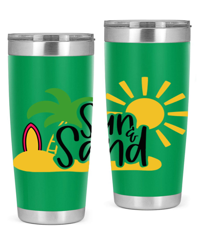 Sun Sand Style 17#- summer- Tumbler