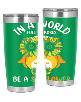 Sunflower Owl In A World A TurtleRabbit 18#- owl- Tumblers