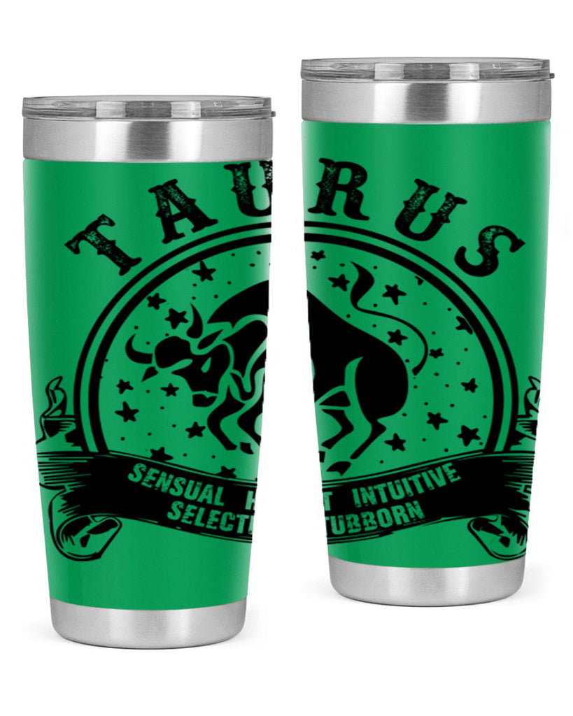 Taurus 5#- zodiac- Tumbler