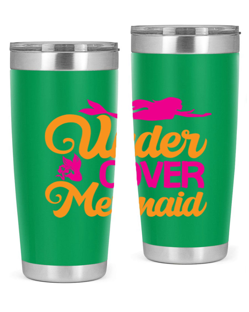 Under Cover Mermaid 638#- mermaid- Tumbler