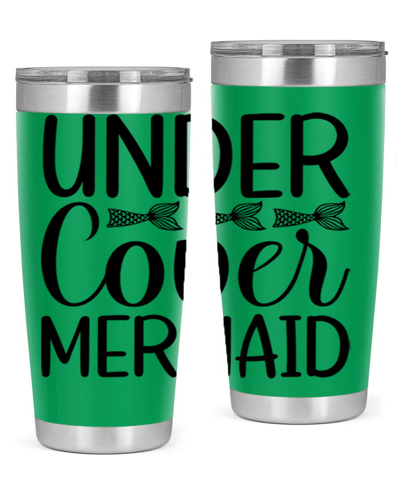 Under Cover Mermaid 647#- mermaid- Tumbler