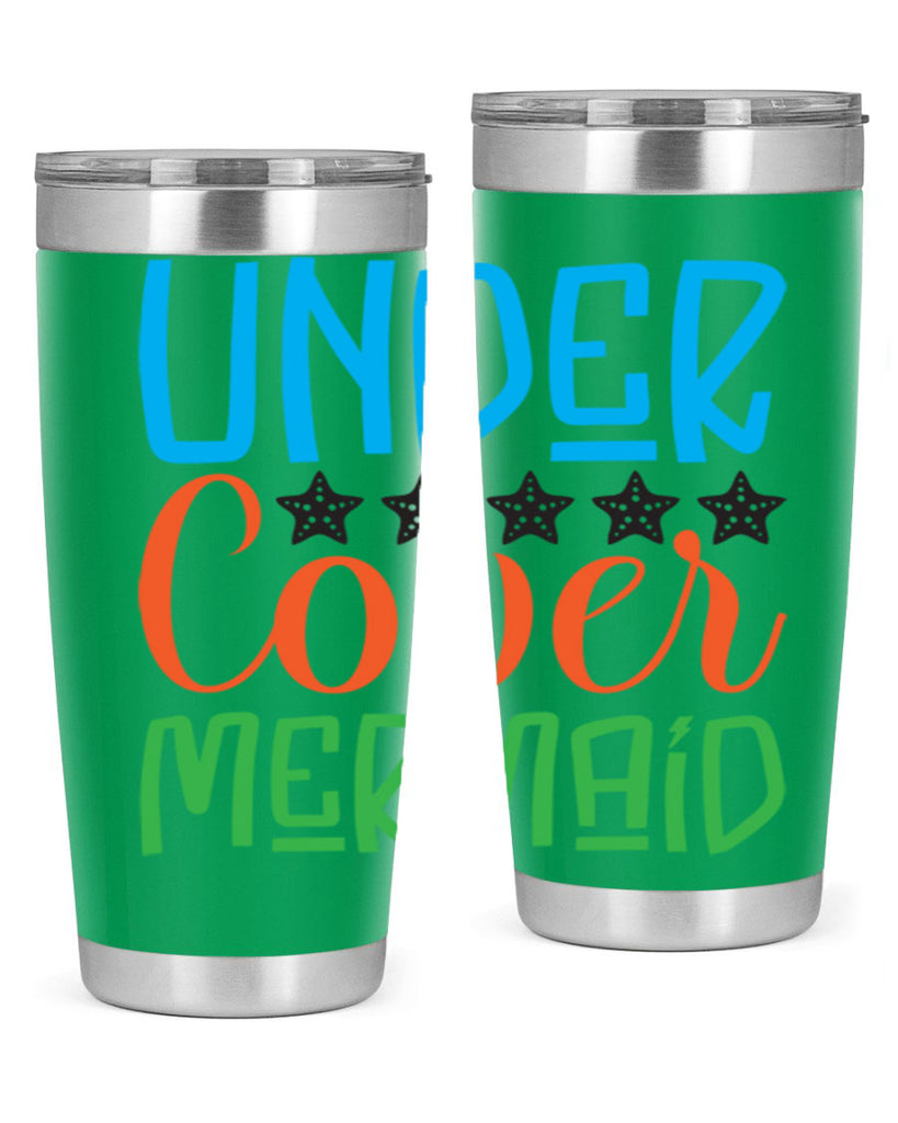 Under Cover Mermaid 648#- mermaid- Tumbler