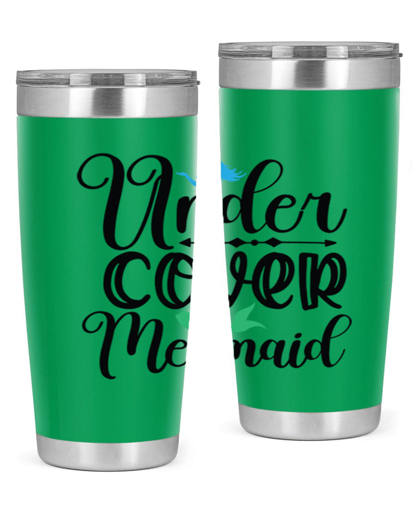Under Cover Mermaid 651#- mermaid- Tumbler