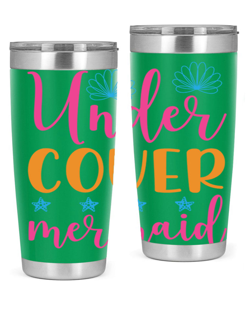 Under Cover Mermaid Design 653#- mermaid- Tumbler