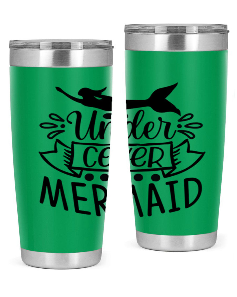 Under cover mermaid 645#- mermaid- Tumbler