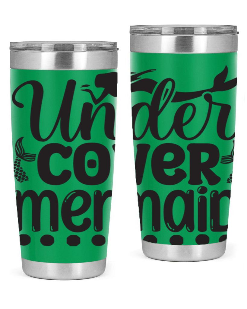 Under cover mermaid 649#- mermaid- Tumbler