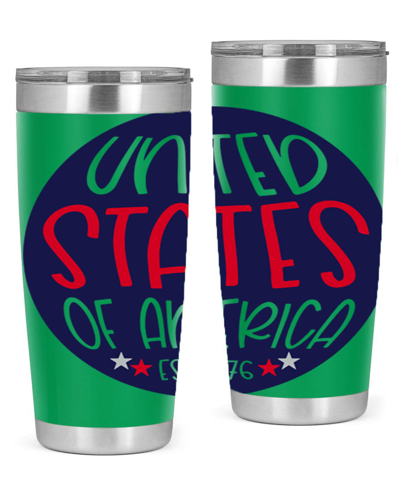 United States Of America Est Style 176#- Fourt Of July- Tumbler